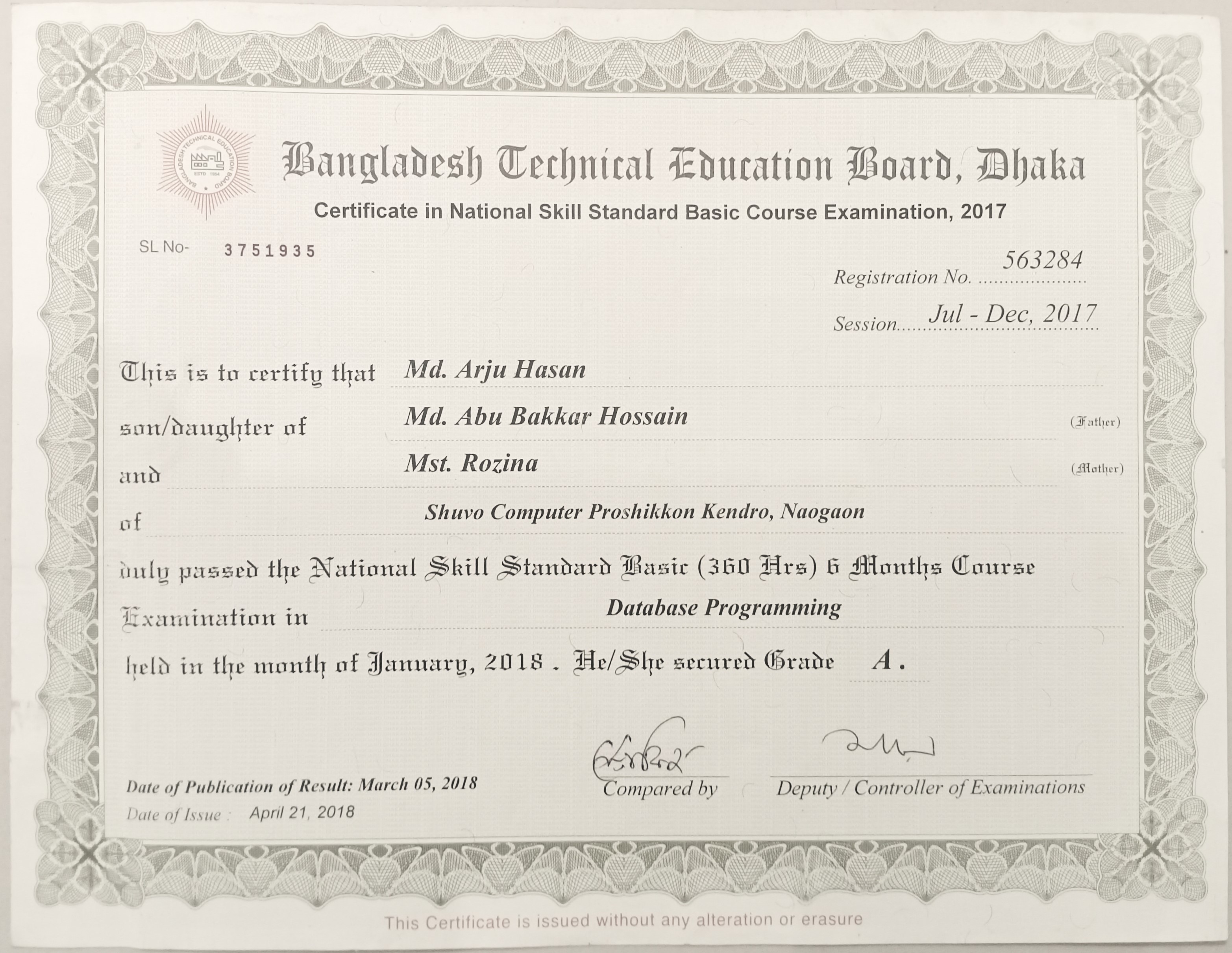 Database Programming